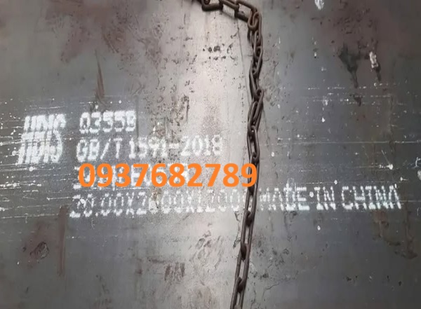 Thép tấm Q355B dày 20 22 24 25 26 28 mm (ly) Thép tấm Q355B dày 20 22 24 25 26 28 mm (ly)