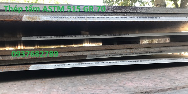 THÉP TẤM ASTM A515 GR.70 THÉP TẤM ASTM A515 GR.70