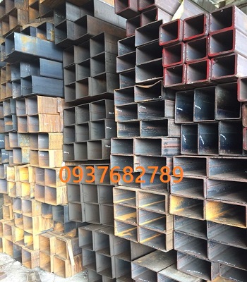 THÉP HỘP CHỮ NHẬT 100x200 DÀY 2MM 2.5MM 3MM 4MM 5MM 6MM 8MM 9MM 10M 12MM