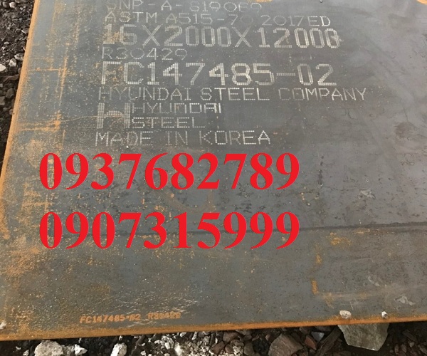 THÉP TẤM A515 DÀY 16MM