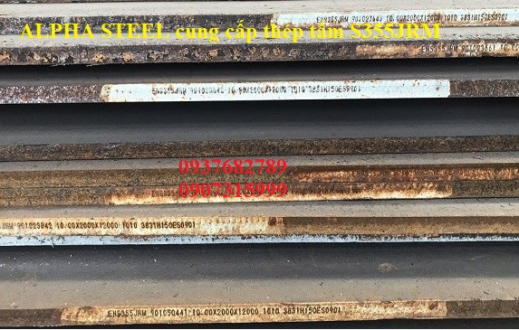 Thép tấm EN S355JRM Nhật Bản Thép tấm EN S355JRM Nhật Bản