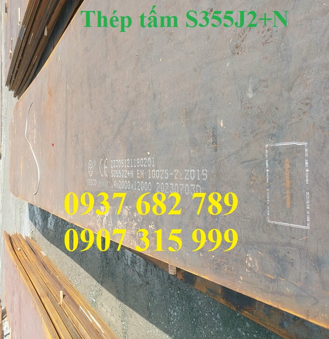 THÉP TẤM S355J2+N THÉP TẤM S355J2+N