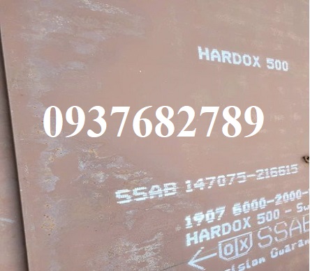 THÉP TẤM HARDOX® 500 DÀY 40MM THÉP TẤM HARDOX® 500 DÀY 40MM