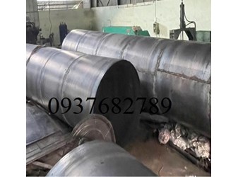 Gia công lốc ống tròn hàn đính sang phe từ thép tấm dày 2/3/4/5/6/7/8/9mm