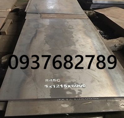 Giá thép tấm S45C dày 5mmx1500mmx6000mm hàng sẵn tại kho TP.HCM