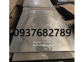 Giá thép tấm S45C dày 5mmx1500mmx6000mm hàng sẵn tại kho TP.HCM