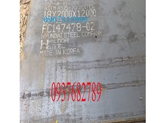 Giá thép tấm chịu nhiệt theo tiêu chuẩn ASTM A515 Gr70 dày 18mm(18ly,18li) 