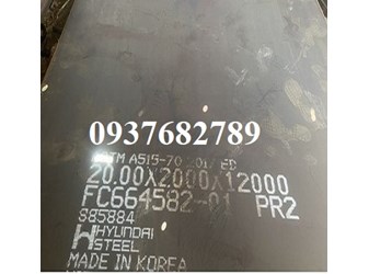 THÉP TẤM ASTM A515-GR.70 DÀY 20MM/20LY