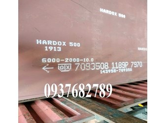 THÉP TẤM HARDOX 500 DÀY 10MM/10LY/10LI THUỴ ĐIỂN