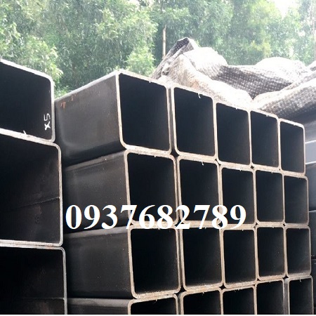 Thép hộp vuông 200x2000x4 mác thép Q235, Q355B, SS400