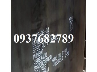 Thép tấm ABREX400 dày 32mm 35mm 38mm 40mm 45mm 50mm 55mm 60mm