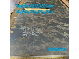Thép tấm Q355 dày 16ly/18ly/20ly/25ly/30ly