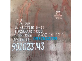 Thép tấm S355JR dày 10mm 14mm 16mm 20mm 25mm 30mm 35mm 40mm 50mm 100mm 140mm