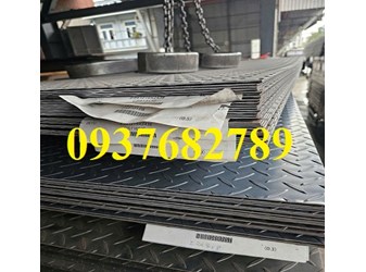 Thép tấm gân 2mm/2ly/2li (thép tấm gân mạ kẽm, thép gân đen, tấm gân không gỉ)