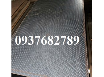 Thép tấm gân 4mm/4ly/4li (thép tấm gân mạ kẽm, thép gân đen, tấm gân không gỉ)