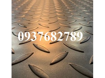 Thép tấm gân dày 10mm/10ly/10li (thép tấm gân mạ kẽm, tấm gân không gỉ)