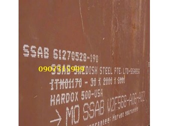 Thép tấm hardox 500 dày 30mm